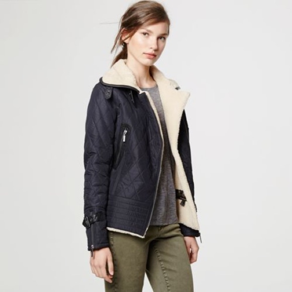 Barbour Battalion Jacket with Cream Lining